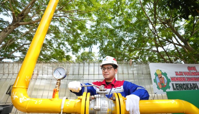 Awal Tahun 2024, PGN Suplai 8000 MMBTU/bulan Gas Bumi ke Mayora Indah