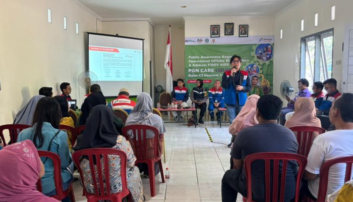 PGN SOR III Gelar Kegiatan Public Awareness dan Edukasi P2HIV di Offtake Station Waru, Sidoarjo