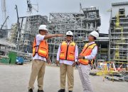 Menteri ESDM Tinjau Progres Pembangunan Smelter PT Freeport Indonesia di Gresik