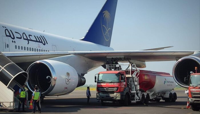 Antar Tamu ke Baitullah, Pertamina Patra Niaga Jatimbalinus Siapkan 11.900 KL Avtur Khusus Haji Flight 2024