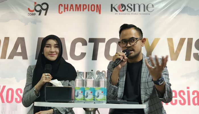 KOSME Ajak Media Kenali Bisnis Maklon Kosmetik Melalui Factory Visit di Surabaya