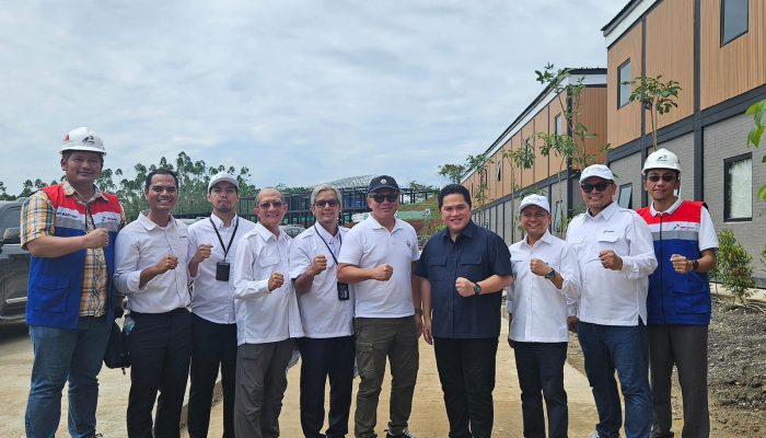 Menteri BUMN, Erick Thohir, Tinjau Kesiapan Sarana dan Fasilitas Energi di Ibu Kota Nusantara