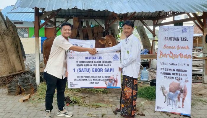 SIG Terus Pererat Silaturahmi Lewat Distribusi Hewan Kurban pada Iduladha 2024