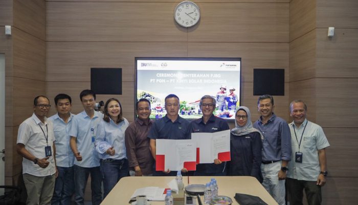 PGN Pasok 18 BBTUD Gas Bumi ke PT Xinyi Solar Indonesia di KEK Gresik