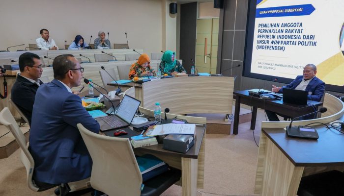 Ujian Proposal Doktoral Unair, Ketua DPD RI Bedah Perbaikan Kualitas Pembentuk Undang-Undang Melalui Unsur Non Parpol