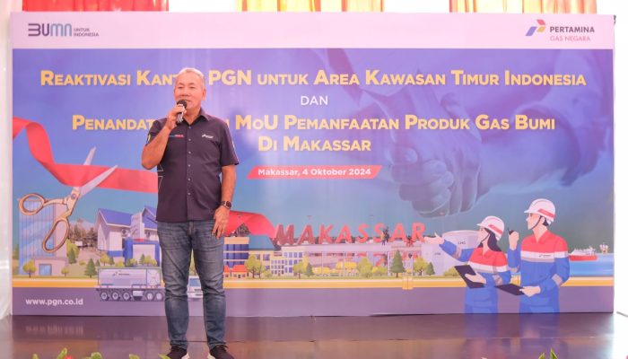 PGN Tingkatkan Percepatan Pengembangan Niaga Gas Bumi di Sulawesi