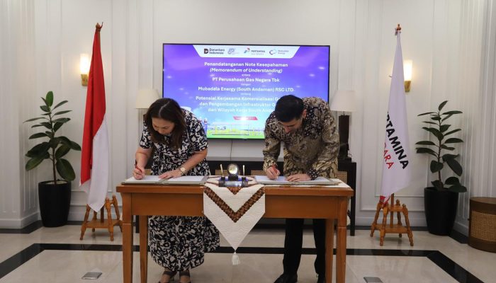 PGN Gandeng Mubadala Energy Eksplorasi Peluang Gas dari South Andaman