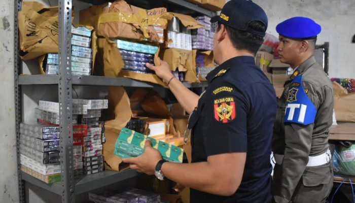 Rokok Ilegal Masih Marak, 500.000 Batang Disita di Surabaya dan Sidoarjo