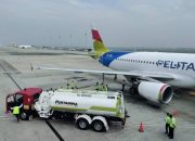 Pertamina Salurkan Perdana SAF Minyak Jelantah, Dukung Target Nol Emisi 2060