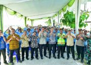 Dukung Swasembada Pangan, Bupati Lamongan Mulai Tanam Padi Musim Ketiga