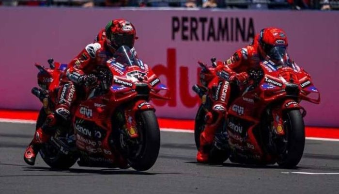Hari Pertama MotoGP Mandalika 2025, Marquez dan Bagnaia Tersingkir dari 10 Besar
