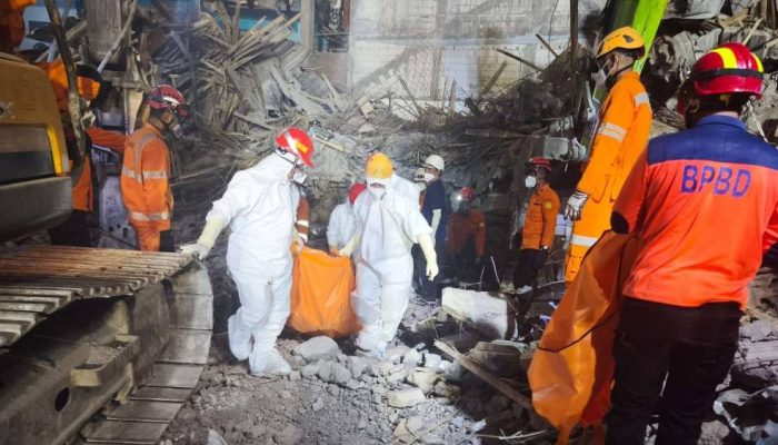 Pencarian Korban Reruntuhan Ponpes Sidoarjo Hari Ke-7: Total Korban Meninggal Capai 52 Orang