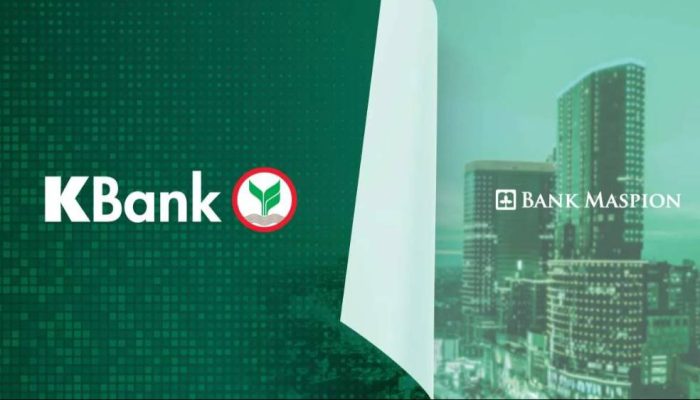 KBank Resmi Kuasai 89,48% Saham Bank Maspion, Perkuat Ekspansi Regional di Indonesia