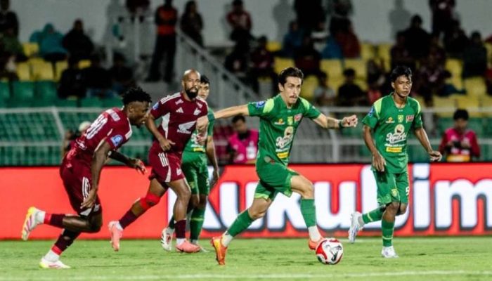 Kerja Keras Berbuah Satu Poin, Persebaya Tahan Imbang PSM 1-1 di Makassar