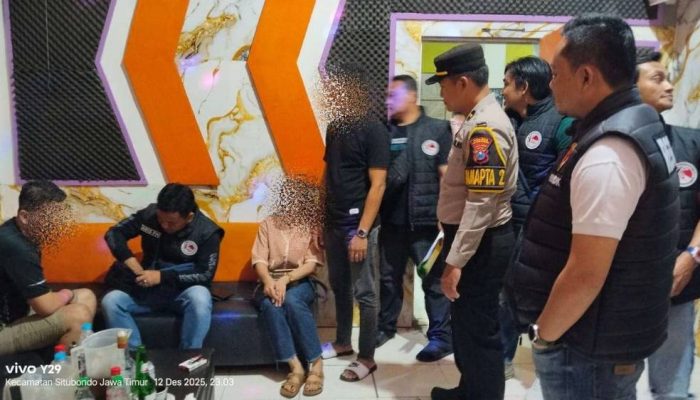 Jelang Nataru, Polres Situbondo Intensifkan Patroli Tempat Hiburan Malam