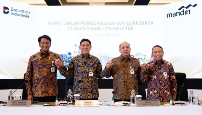 Perkuat Tata Kelola dan Transformasi Bisnis, Bank Mandiri Umumkan Perubahan Pengurus dalam RUPSLB
