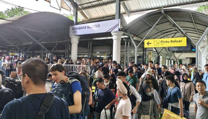 Animo Masyarakat Tinggi, KAI Daop 8 Surabaya Layani 509 Ribu Penumpang Nataru