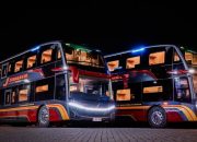 Juragan 99 Trans Hadirkan Dua Bus Double Decker Private Class, Perkuat Layanan Premium AKAP