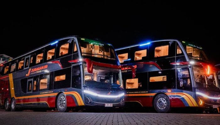 Juragan 99 Trans Hadirkan Dua Bus Double Decker Private Class, Perkuat Layanan Premium AKAP
