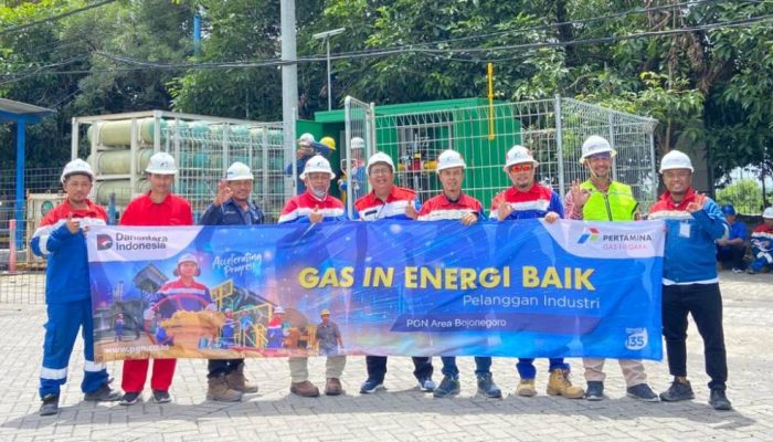 PGN Perkuat Transisi Energi Lewat Pasokan Gas Bumi ke Industri Lamongan