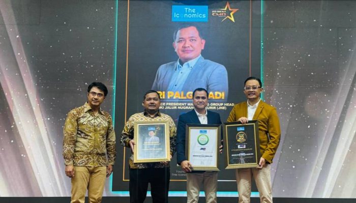 JNE Raih Tiga Penghargaan Bergengsi di Marketing & Halal Summit 2026