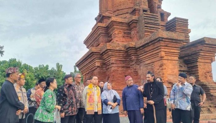 Menbud Fadli Zon Puji Revitalisasi Candi Jabung, Dorong Pengembangan Ekosistem Budaya Berkelanjutan