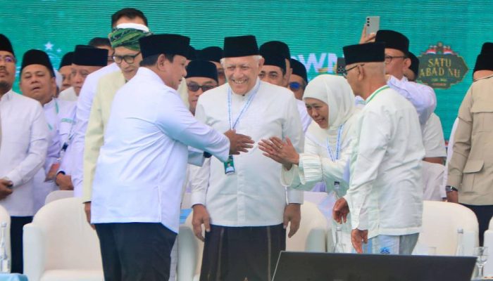 Presiden Prabowo Hadiri Puncak Mujahadah Kubro Satu Abad NU di Malang