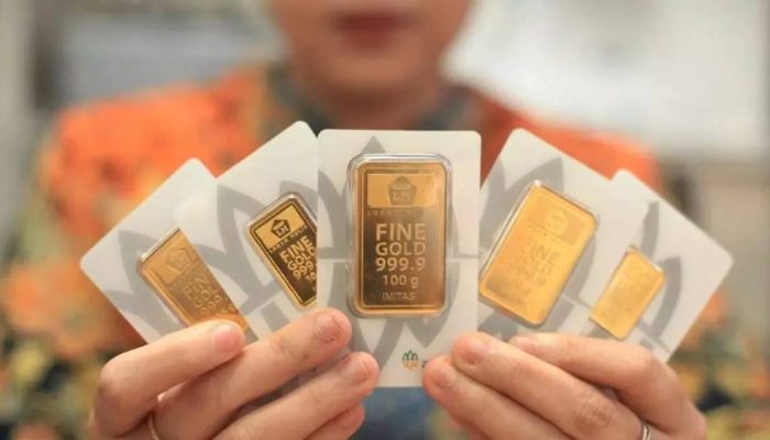 Emas Antam Hari Ini Tembus Rp2,954 Juta per Gram