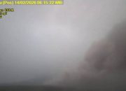Semeru Kembali Erupsi, Luncuran Awan Panas Capai 6 Km