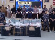 Hampir 600 Ribu Batang Rokok Ilegal Disita di Pelabuhan Lembar, Diduga Dikirim dari Surabaya