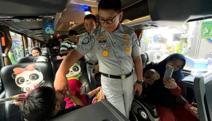 Program Mudik BUMN, Jasa Raharja Berangkatkan 25 Bus dari Jatim