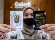 Kompak Menguat, Harga Emas UBS dan Galeri24 Naik Rp6.000 per Gram
