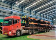 Perkuat Logistik Nasional, PT INKA Banyuwangi Kirim 60 Gerbong Datar ke Palembang