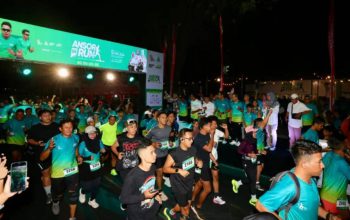 700 Pelari Meriahkan Ansor Night Fun Run 5K Banyuwangi, Napak Tilas Sejarah GP Ansor