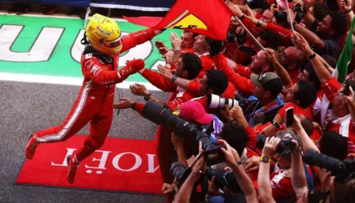 Hamilton Akhirnya Pecah Telur, Raih Kemenangan Perdana Bersama Ferrari di GP Barcelona