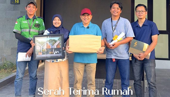 Perumahan Komersil Terpercaya, Chrysant Luxury Land Tuntaskan Serah Terima Beberapa Unit.