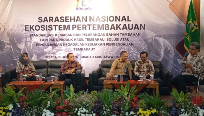 Sarasehan Nasional KADIN Jatim Bahas Standarisasi Kemasan Rokok, Dorong Kebijakan Berbasis Data