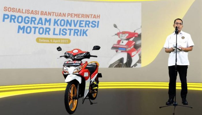 Program Konversi Motor Listrik Kembali Bergulir, Pemerintah Siapkan Anggaran Rp635 Miliar