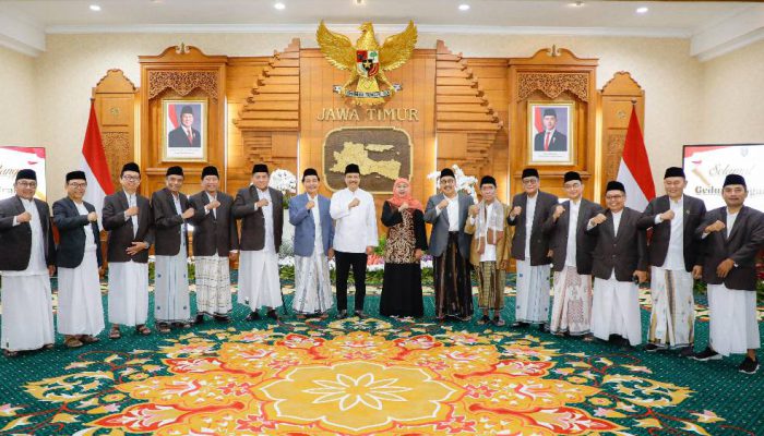 Persiapan Muktamar NU 2026 Dipacu, Gus Ipul Temui Khofifah di Grahadi