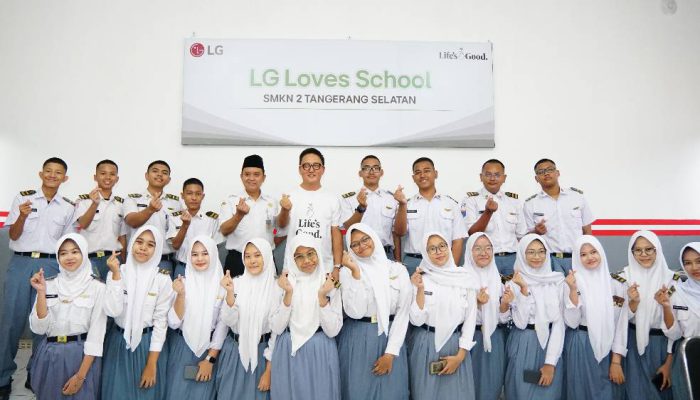 LG Dukung Peningkatan Kualitas Pendidikan Vokasi melalui LG Loves School