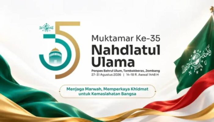 Logo Muktamar Ke-35 NU Karya Alumnus Ponpes Langitan Resmi Dipilih PBNU