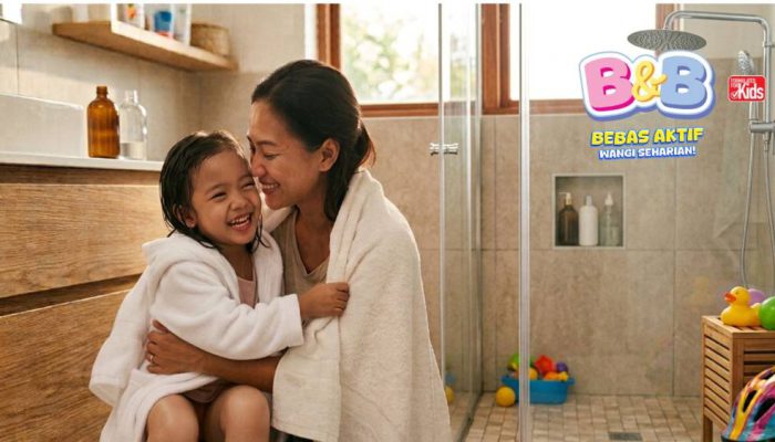Maknai Hari Anak Nasional, B&B Kids Dorong Orang Tua Ciptakan Kenangan Manis Lewat Rutinitas Setelah Bermain