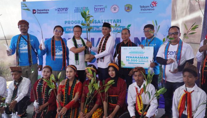 Telkom Tanam 20.000 Bibit Mangrove di Jepara dan Manggarai Barat, Perkuat Komitmen Keberlanjutan