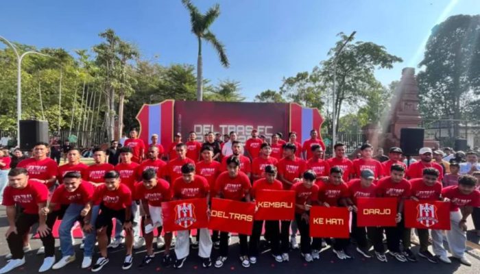 Usung Tema “Kembali ke Sidoarjo”, Deltras FC Luncurkan Tim dan Jersey Jelang Championship 2026/2027
