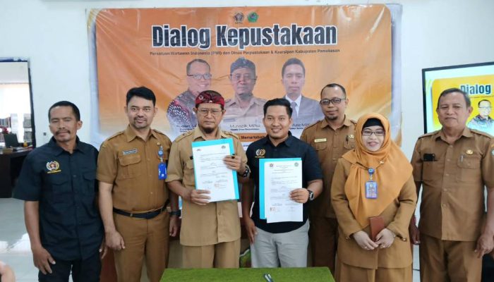 PWI Pamekasan Gandeng Dinas Perpustakaan, Literasi Tak Lagi Sekadar Soal Kunjungan