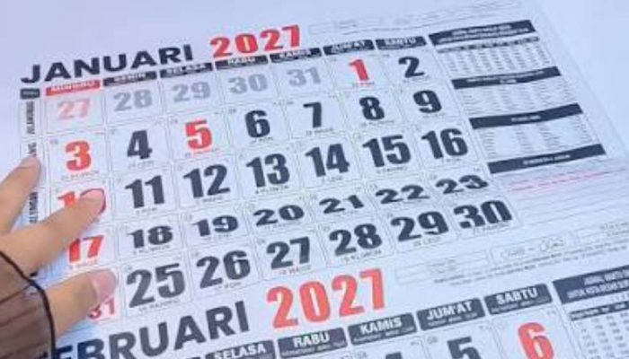 Rencana Liburan 2027? Simak Daftar Lengkap Tanggal Merah dan Cuti Bersama