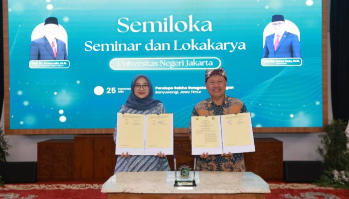 Pemkab Banyuwangi Gandeng UNJ Perkuat Pendidikan dan Pengembangan SDM