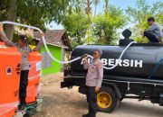 Polres Malang Salurkan 35 Ribu Liter Air Bersih untuk Warga Terdampak Kekeringan
