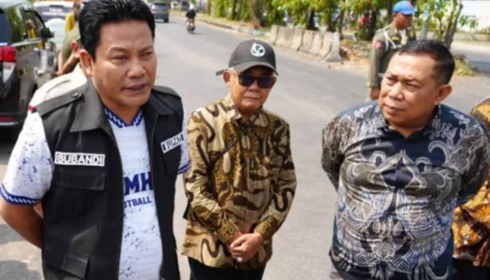 Tak Hanya Bangun Gapura Jenggala, Pemkab Sidoarjo Benahi PKL dan Lalu Lintas Perbatasan